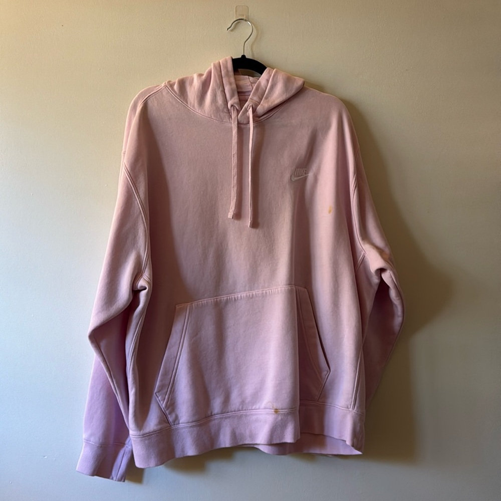Pink Nike women’s hoodie